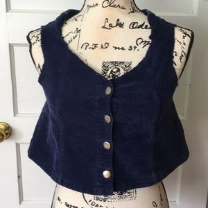 Teens denim vest